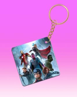 Marvel & DC keychain