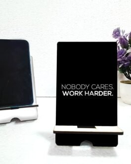 Motivational Quotes Mobile Stand – Stylish Design for Inspiration