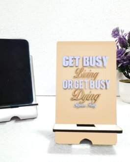 Motivational Quotes Mobile Stand – Stylish Design for Inspiration