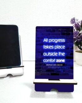 Motivational Quotes Mobile Stand – Stylish Design for Inspiration