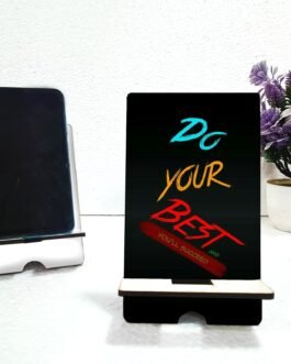 Motivational Quotes Mobile Stand – Stylish Design for Inspiration