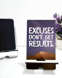 Motivational Quotes Mobile Stand – Stylish Design for Inspiration