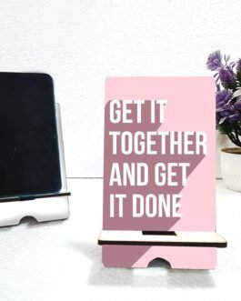 Motivational Quotes Mobile Stand – Stylish Design for Inspiration