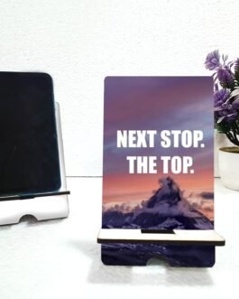 Motivational Quotes Mobile Stand – Stylish Design for Inspiration