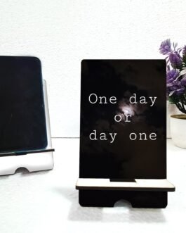 Motivational Quotes Mobile Stand – Stylish Design for Inspiration