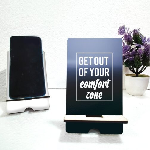 Motivational Quotes Mobile Stand - Stylish Design for Inspiration