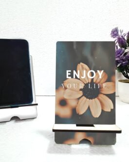 Motivational Quotes Mobile Stand – Stylish Design for Inspiration