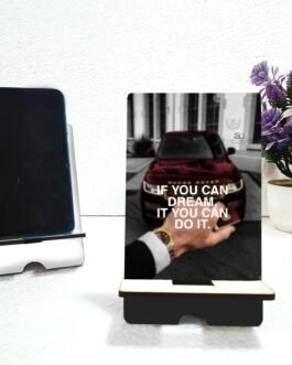 Motivational Quotes Mobile Stand – Stylish Design for Inspiration