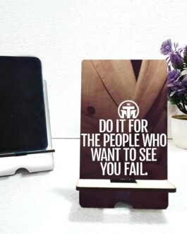 Motivational Quotes Mobile Stand – Stylish Design for Inspiration