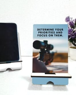 Motivational Quotes Mobile Stand – Stylish Design for Inspiration