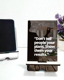 Motivational Quotes Mobile Stand – Stylish Design for Inspiration