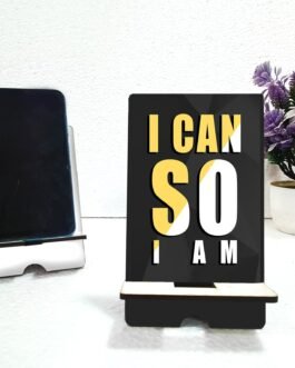 Motivational Quotes Mobile Stand – Stylish Design for Inspiration