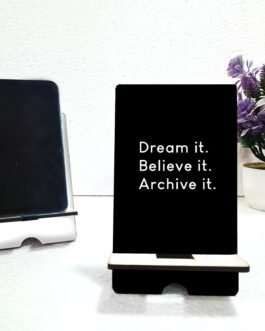 Motivational Quotes Mobile Stand – Stylish Design for Inspiration