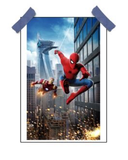 Superhero Poster – Marvel & DC Heroes – 12″x18″ Glossy/Matte Finish