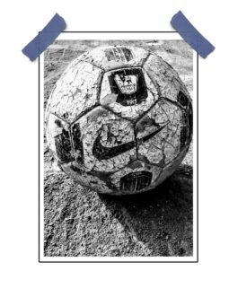 Soccer Ball Poster 12″x 18″ Glossy/Matte