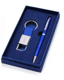 2 in1 Gift Set Pen Keychain Logo Engraved