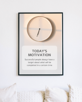 Daily Motivation Quote Changer Frame