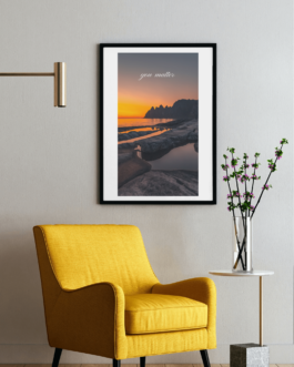 Sunset Serenity ‘You Matter’ Matte Coated Photo Frame