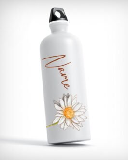 Personalized Name Sipper Bottle – 750ml with Floral design