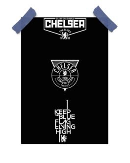 Chelsea Football Poster – Chelsea FC Wall Art Decor