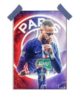 Neymar Poster – 12″x18″ Glossy & Matte Finish