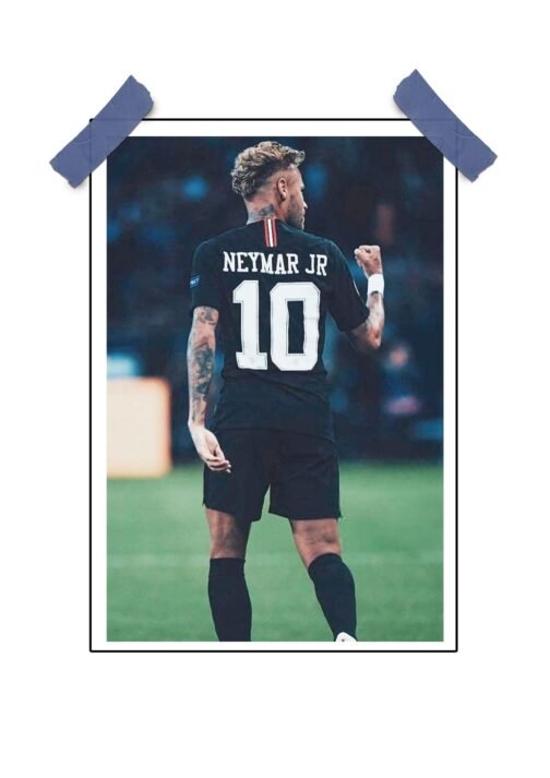 Neymar Jr Poster - 12"x18" Glossy & Matte Finish