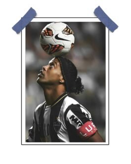 Ronaldinho Football Legend Poster