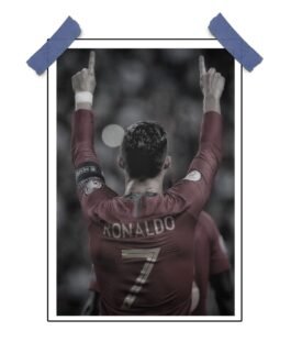 Ronaldo 7 Football Poster 12″x18″ Glossy/Matte