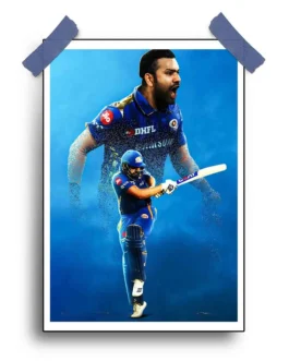 Best Rohit Sharma Poster – 12″x18″ | Matte & Glossy Options