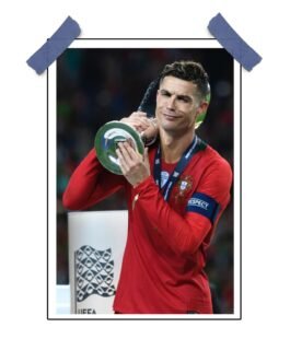 Cristiano Ronaldo Portugal Celebration Poster