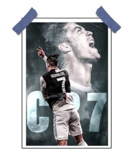 Cristiano Ronaldo CR7 Poster – 12″x18″