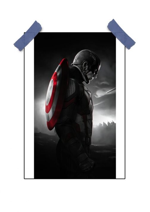 Superhero Poster - Marvel & DC Heroes - 12"x18" Glossy/Matte Finish