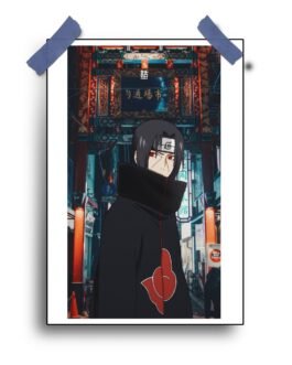 Uchiha Itachi Art Poster Collection – Dive into Darkness