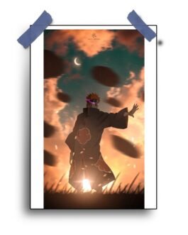 Uchiha Obito Anime Poster – 12″x18″ – Glossy & Matte