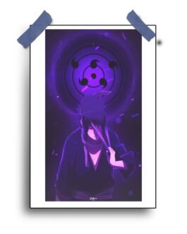 Dark Sasuke Poster – 12″x18″ – Glossy & Matte Options