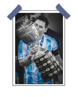 Messi Cup Poster – Celebrate the Champion