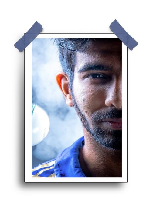 Bumrah Look Poster - 12"x18" | Matte & Glossy Options