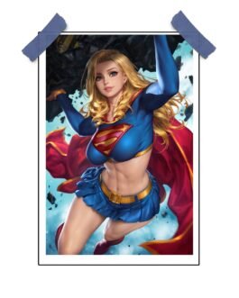 Superhero Poster – Marvel & DC Heroes – 12″x18″ Glossy/Matte Finish