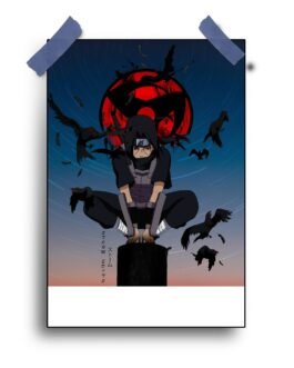 Shisui Uchiha Itachi Poster – 12″x18″ Matte & Glossy Options