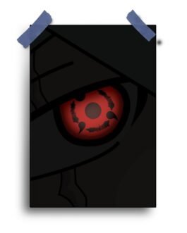 Sharingan Poster – 12×18 Inches | Glossy & Matte Finishes