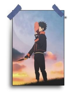 Obito Anime Poster – 12×18 inches – Glossy & Matte