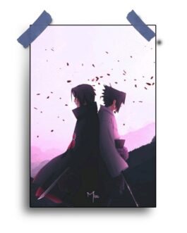 Naruto Uchiha Itachi Poster – 12×18 inches | Glossy & Matte Finishes