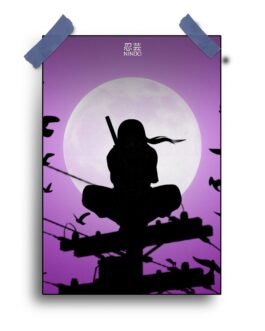 Itachi Uchiha Poster – Available in 12×18 Size, Glossy & Matte Finishes