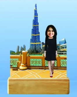 Burj Khalifa Personalized Caricature Gift