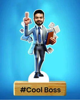 Cool Boss Personalized Caricature