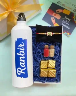 Customised Sipper Rakhi Gift Hamper