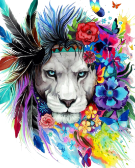 “Roar with Pride: Lion Design T-Shirts – Symbolic and Striking Apparel”