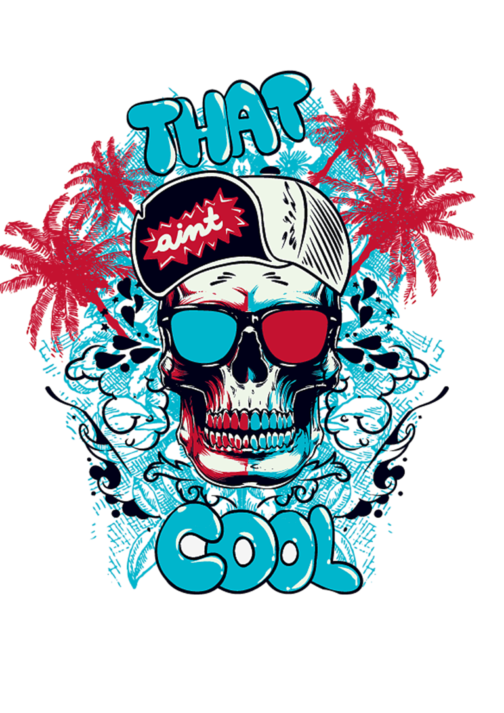 "Embrace Edgy Style: Cool Skull Design T-Shirts - Bold and Striking Apparel" - Image 2