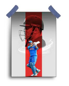 MS Dhoni Poster