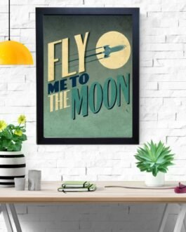 “Timeless Retro Quote Poster Frame: Adding Vintage Charm to Your Space”